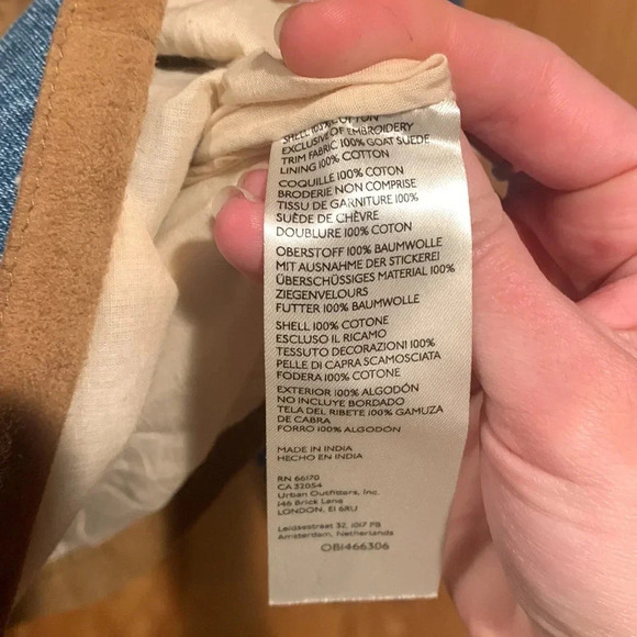 WE THE FREE Leia moto patchwork jacket - Picture 8 of 12